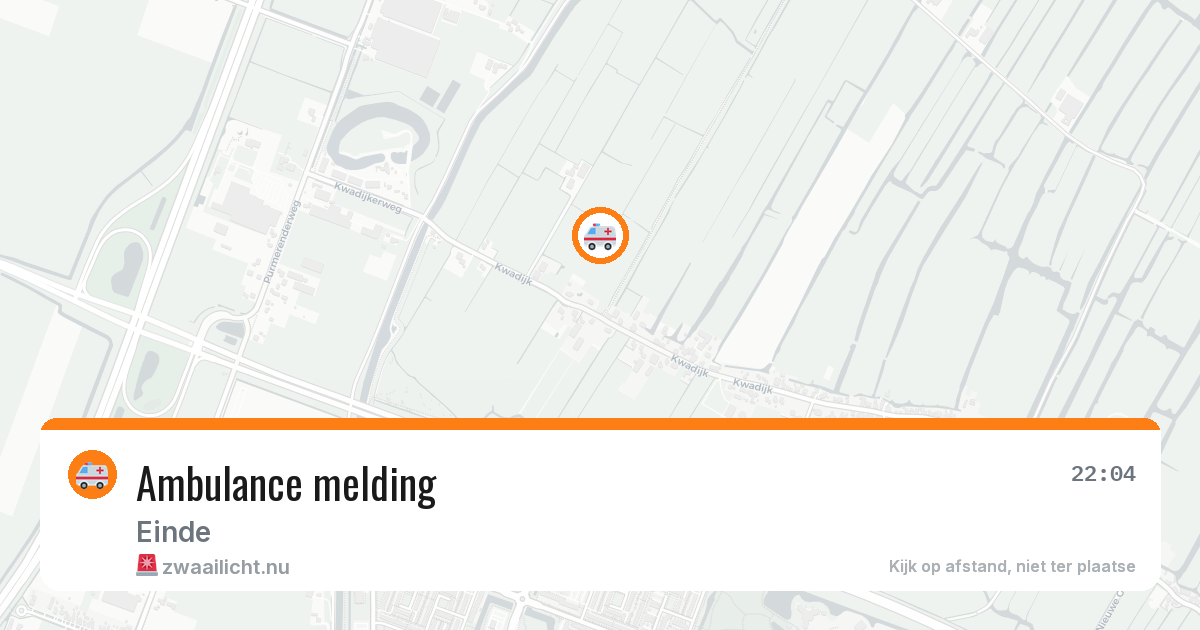 Ambulance melding — 14 jul 2026
