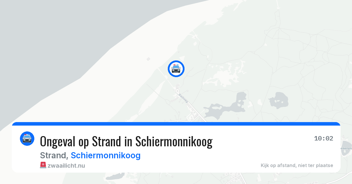 Ongeval op Strand in Schiermonnikoog — 13 jul 2026