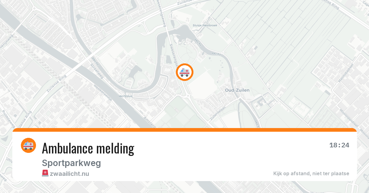 Ambulance melding — 12 jul 2026