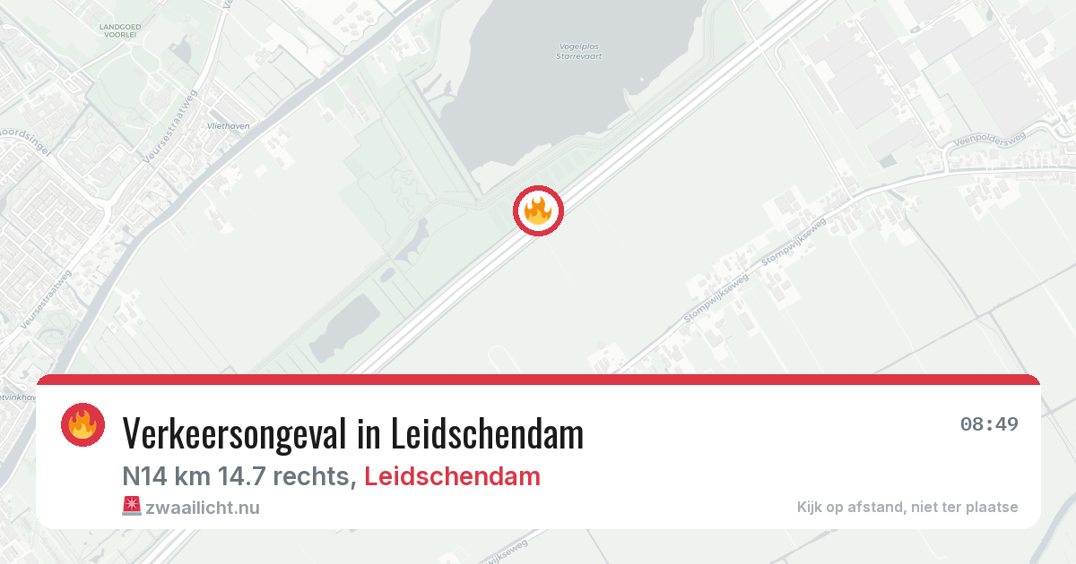 Verkeersongeval in Leidschendam — 26 mrt 2026