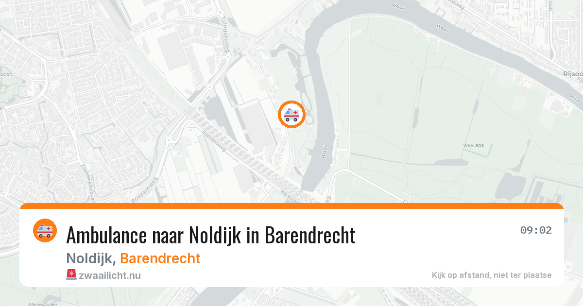 Ambulance naar Noldijk in Barendrecht — 5 jun 2026