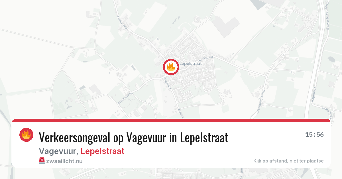 Verkeersongeval op Vagevuur in Lepelstraat — 20 feb 2026