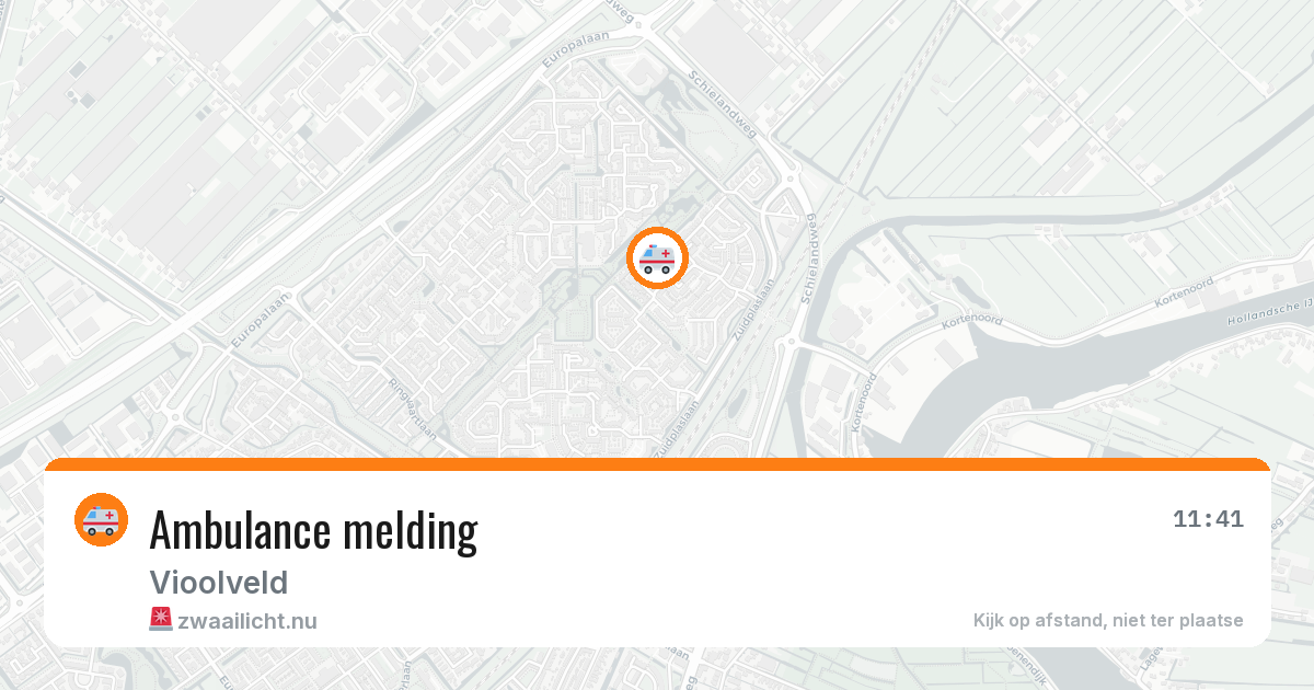 Ambulance melding — 12 feb 2026
