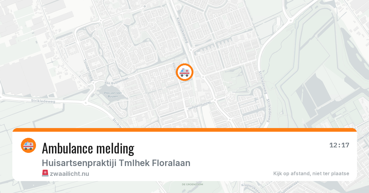 Ambulance melding — 4 feb 2026