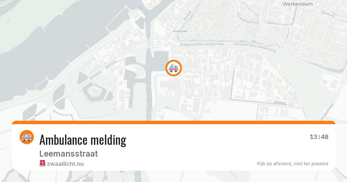 Ambulance melding — 15 jul 2026