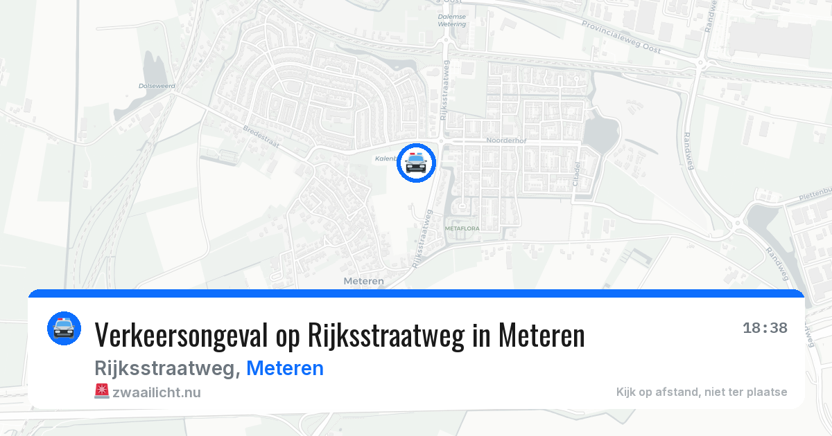 Verkeersongeval op Rijksstraatweg in Meteren — 24 jan 2026