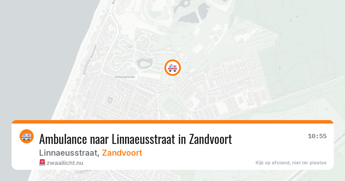 Ambulance naar Linnaeusstraat in Zandvoort — 14 mei 2026