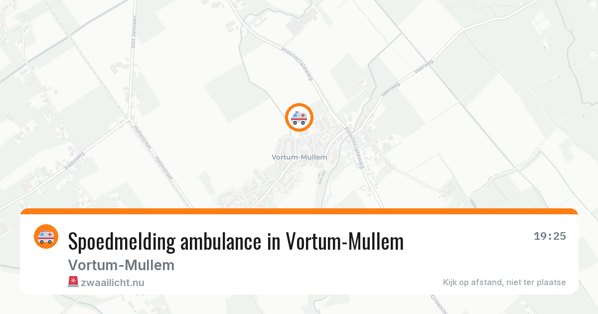 Spoedmelding ambulance in Vortum-Mullem — 14 feb 2026