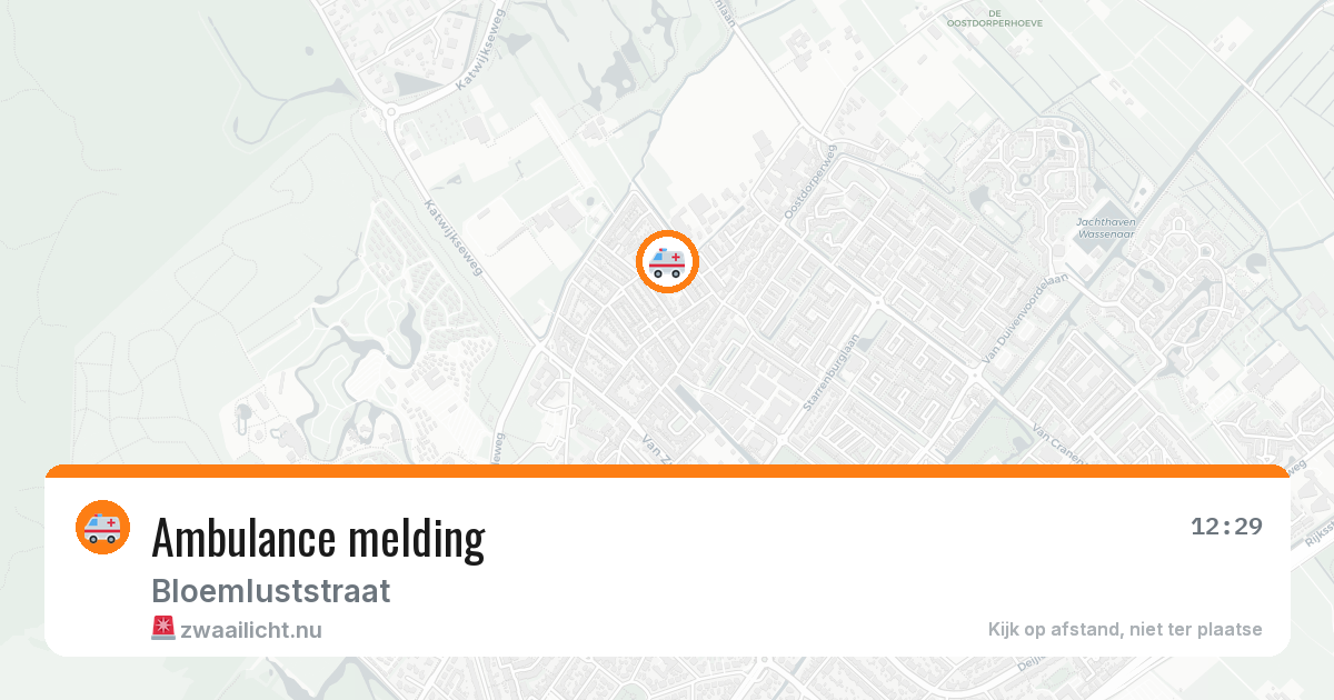 Ambulance melding — 2 feb 2026
