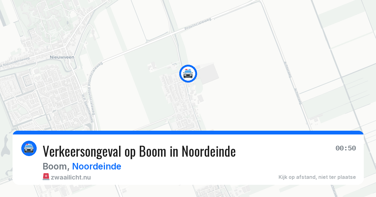 Verkeersongeval op Boom in Noordeinde — 14 mrt 2026