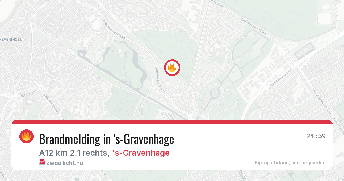 Brandmelding in 's-Gravenhage — 11 feb 2026