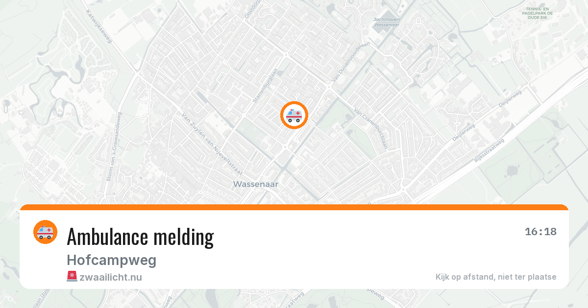 Ambulance melding — 11 feb 2026