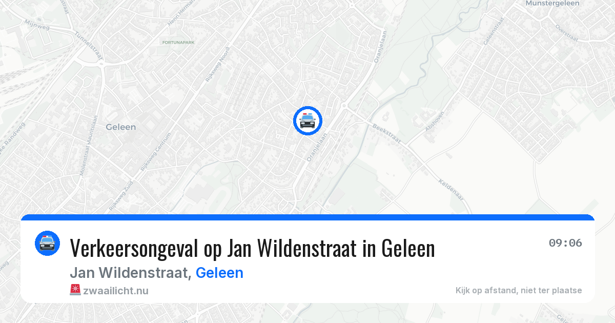 Verkeersongeval op Jan Wildenstraat in Geleen — 1 jul 2026