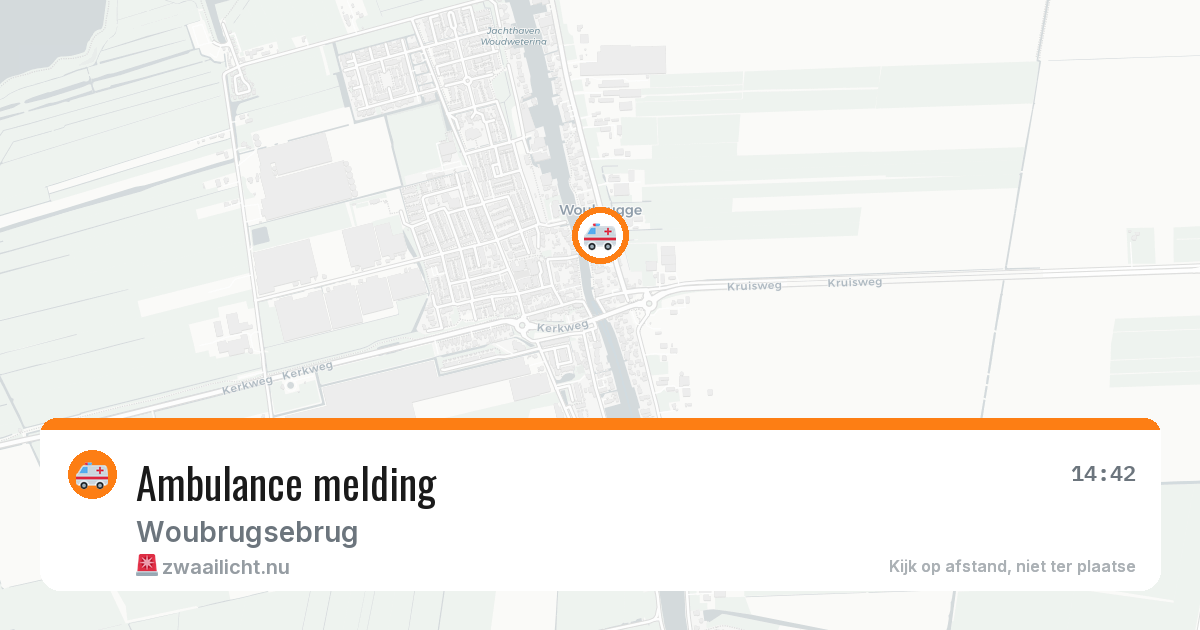 Ambulance melding — 7 apr 2026