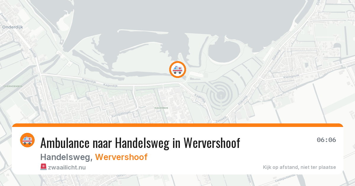 Ambulance naar Handelsweg in Wervershoof — 22 jul 2026