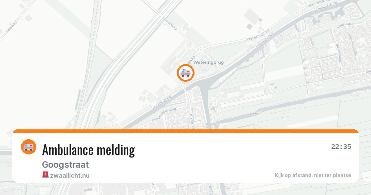 Ambulance melding — 11 jul 2026