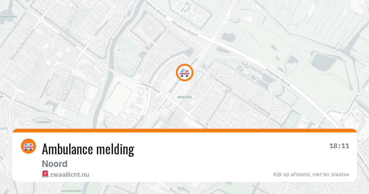 Ambulance melding — 5 jun 2026