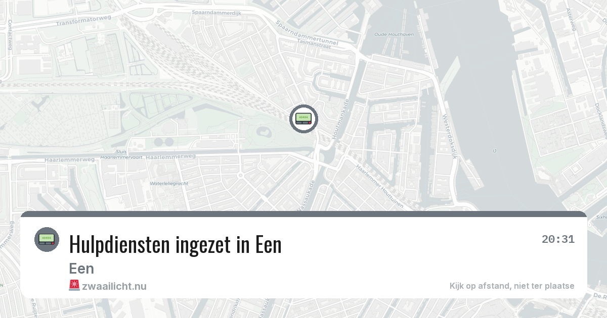 Hulpdiensten ingezet in Een — 19 apr 2026 | 🚨 Zwaailicht.nu
