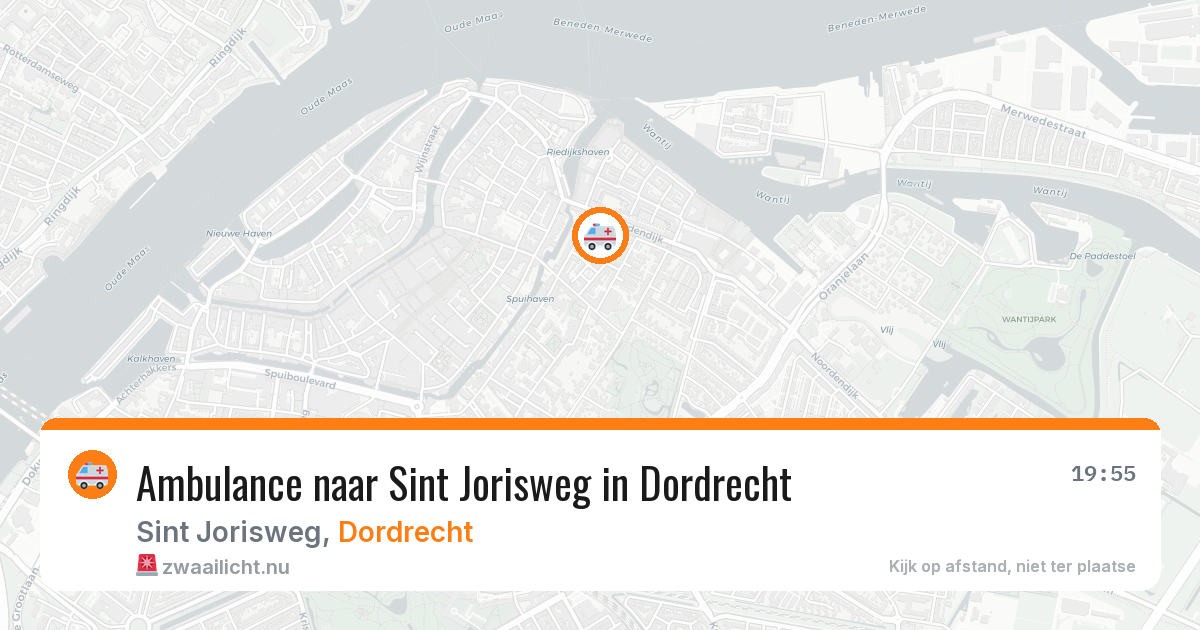 Ambulance naar Sint Jorisweg in Dordrecht — 14 mrt 2026