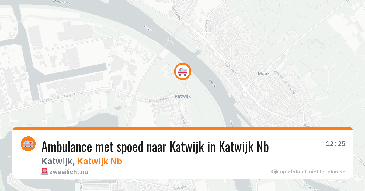 Ambulance met spoed naar Katwijk in Katwijk Nb — 4 jun 2026