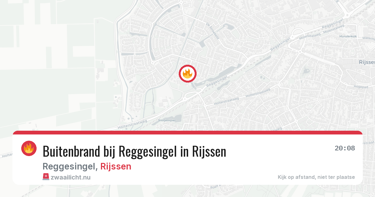 Buitenbrand bij Reggesingel in Rijssen — 19 mei 2026