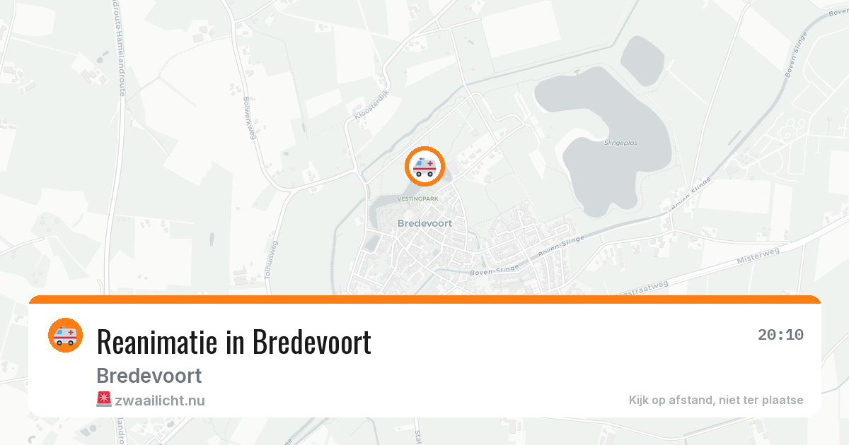 Reanimatie in Bredevoort — 11 jul 2026
