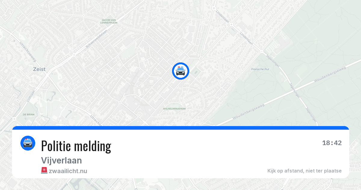Politie melding — 3 jun 2026