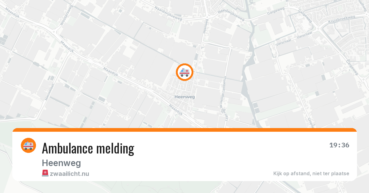 Ambulance melding — 2 mrt 2026