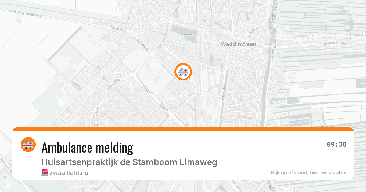 Ambulance melding — 10 feb 2026
