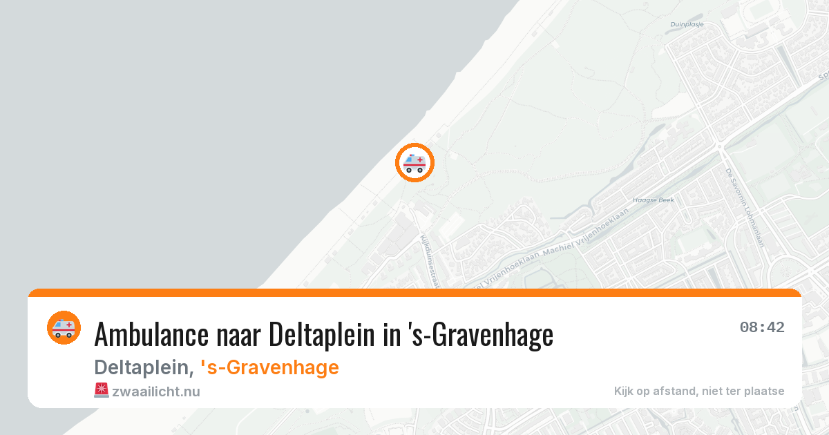 Ambulance naar Deltaplein in 's-Gravenhage — 10 jul 2026