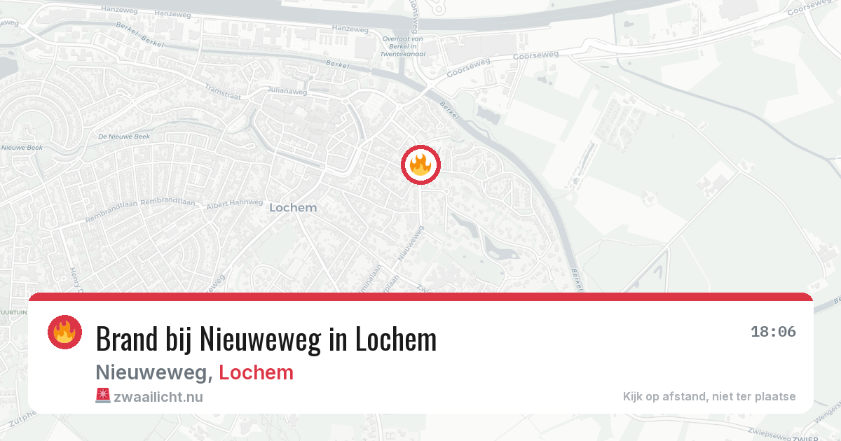 Brand bij Nieuweweg in Lochem — 14 jul 2026