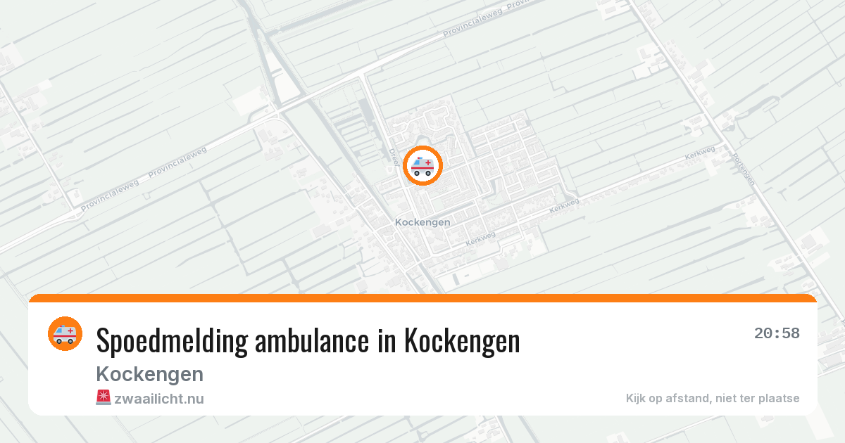 Spoedmelding ambulance in Kockengen — 2 jun 2026