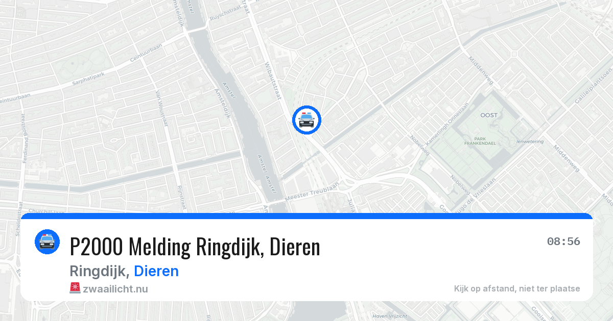 P2000 Melding Ringdijk, Dieren — 13 mei 2026