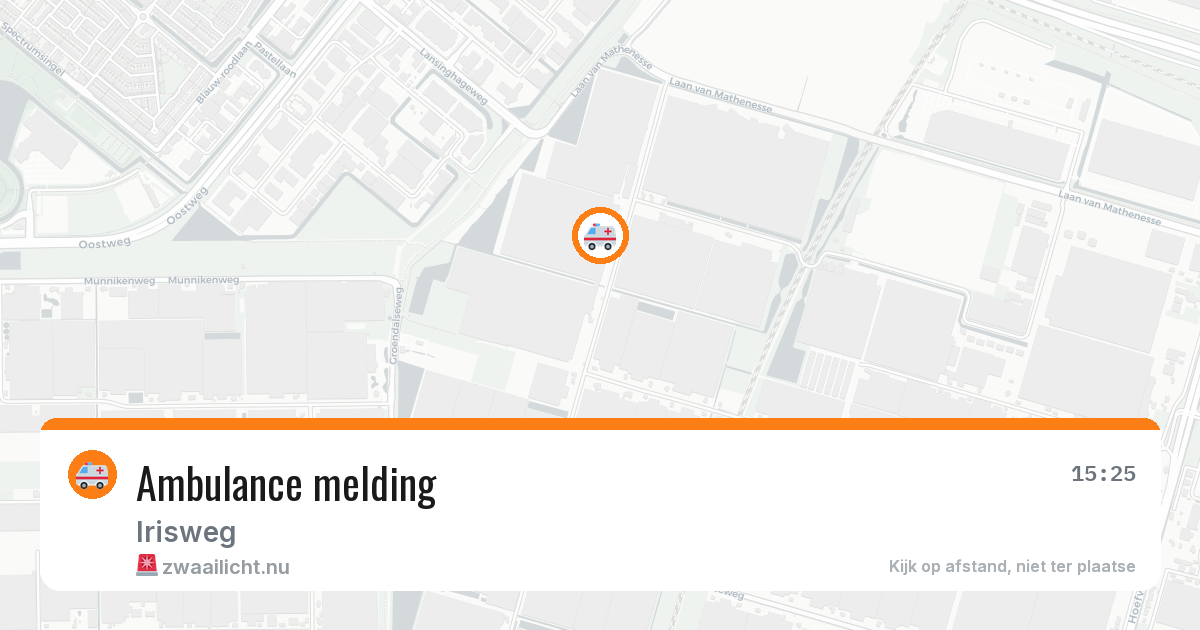 Ambulance melding — 12 jul 2026
