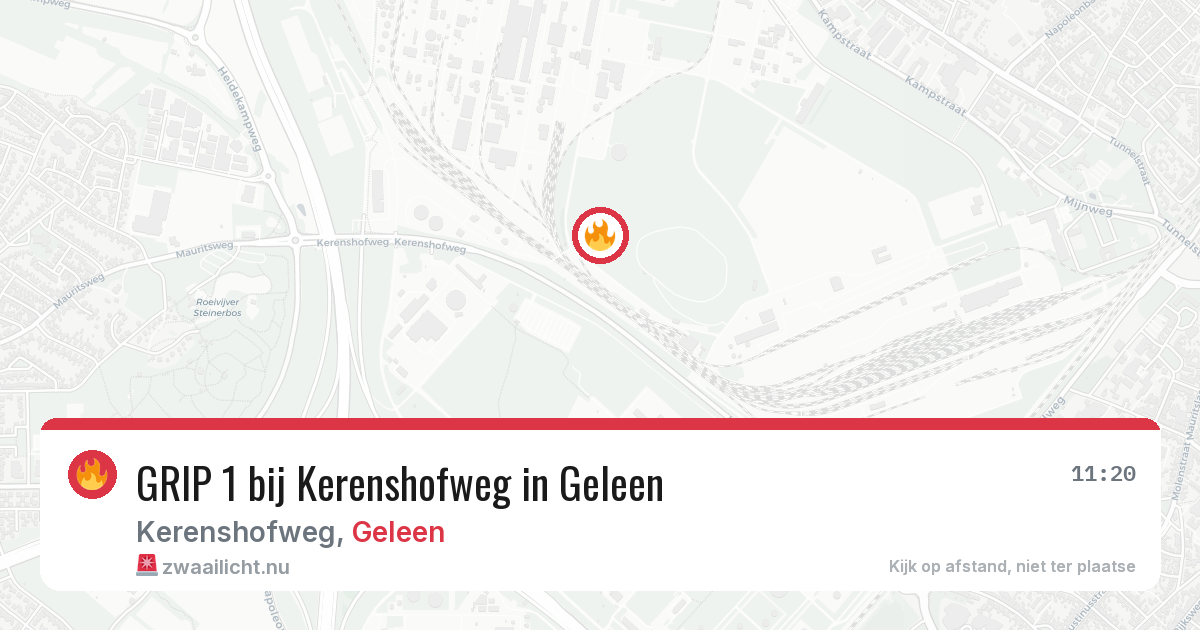GRIP 1 bij Kerenshofweg in Geleen — 20 jul 2026