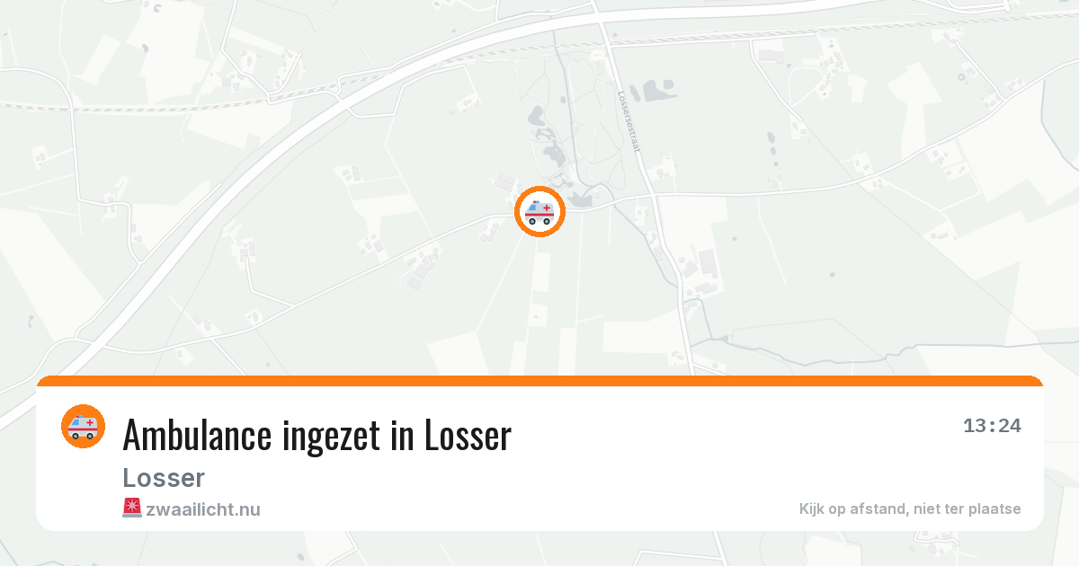 Ambulance ingezet in Losser — 28 feb 2026