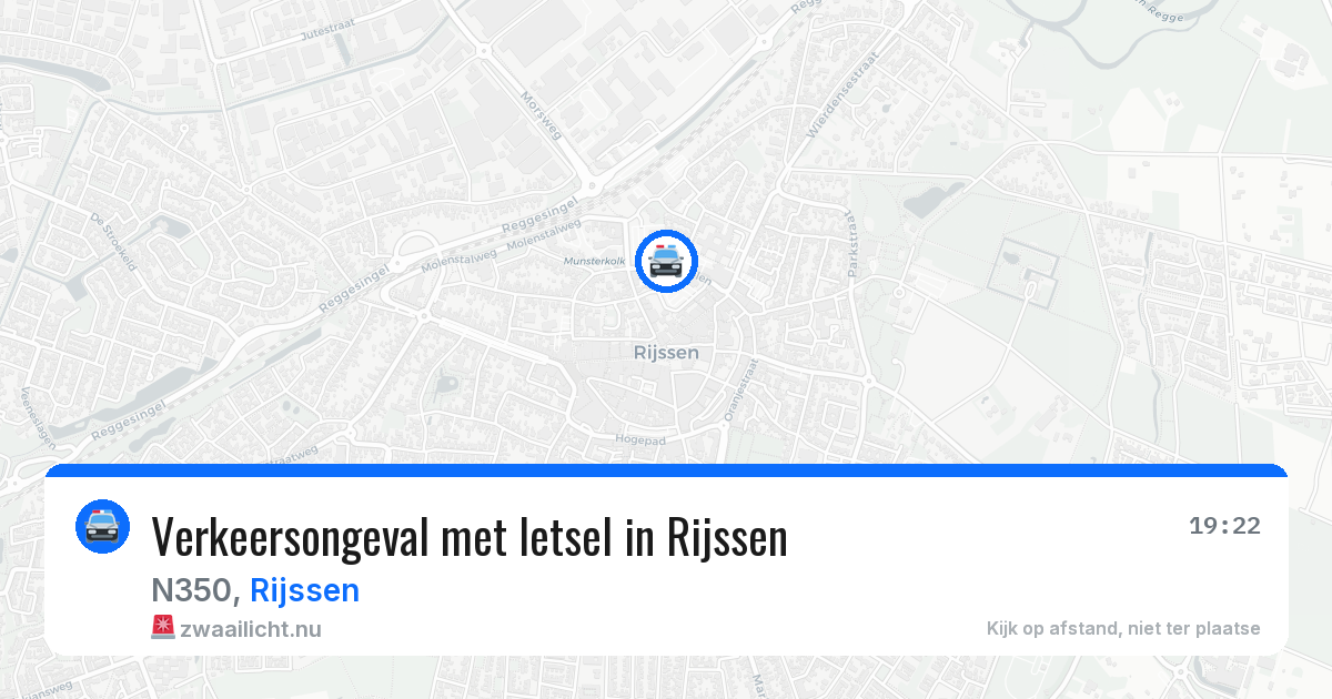 Verkeersongeval met letsel in Rijssen — 17 apr 2026