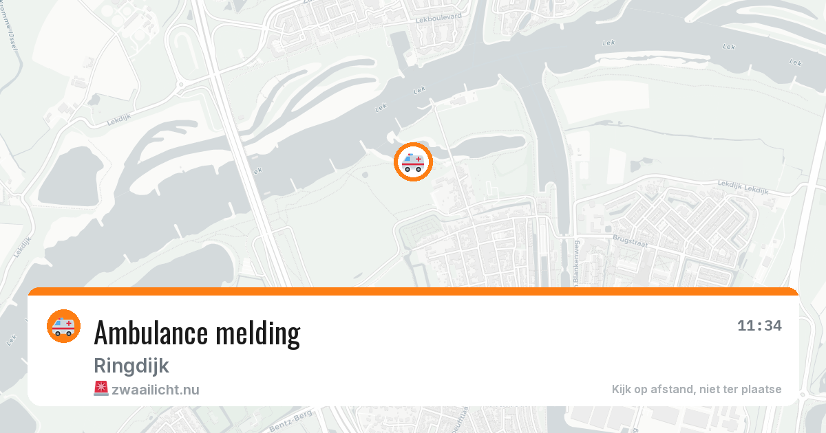Ambulance melding — 11 jul 2026