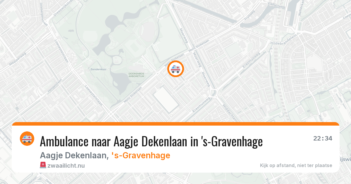 Ambulance naar Aagje Dekenlaan in 's-Gravenhage — 11 jul 2026