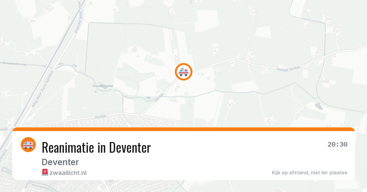 Reanimatie in Deventer — 26 jul 2026