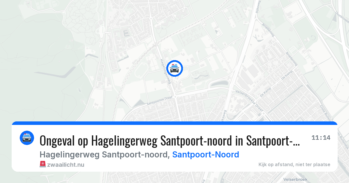 Ongeval op Hagelingerweg Santpoort-noord in Santpoort-Noord — 2 jun 2026