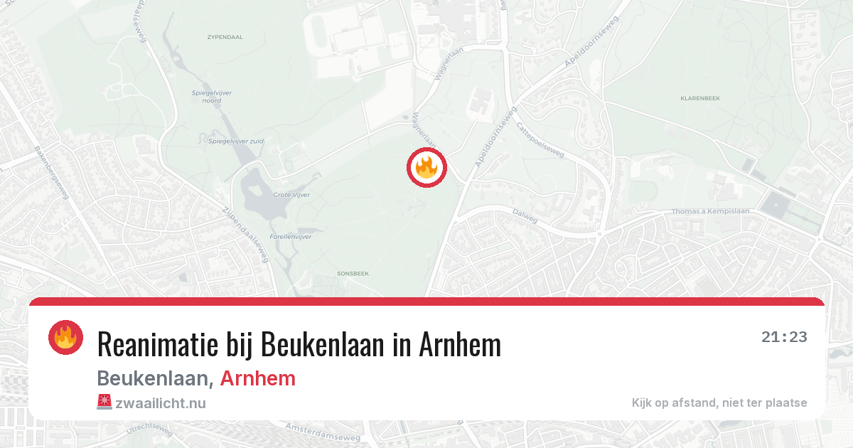 Reanimatie bij Beukenlaan in Arnhem — 4 jun 2026
