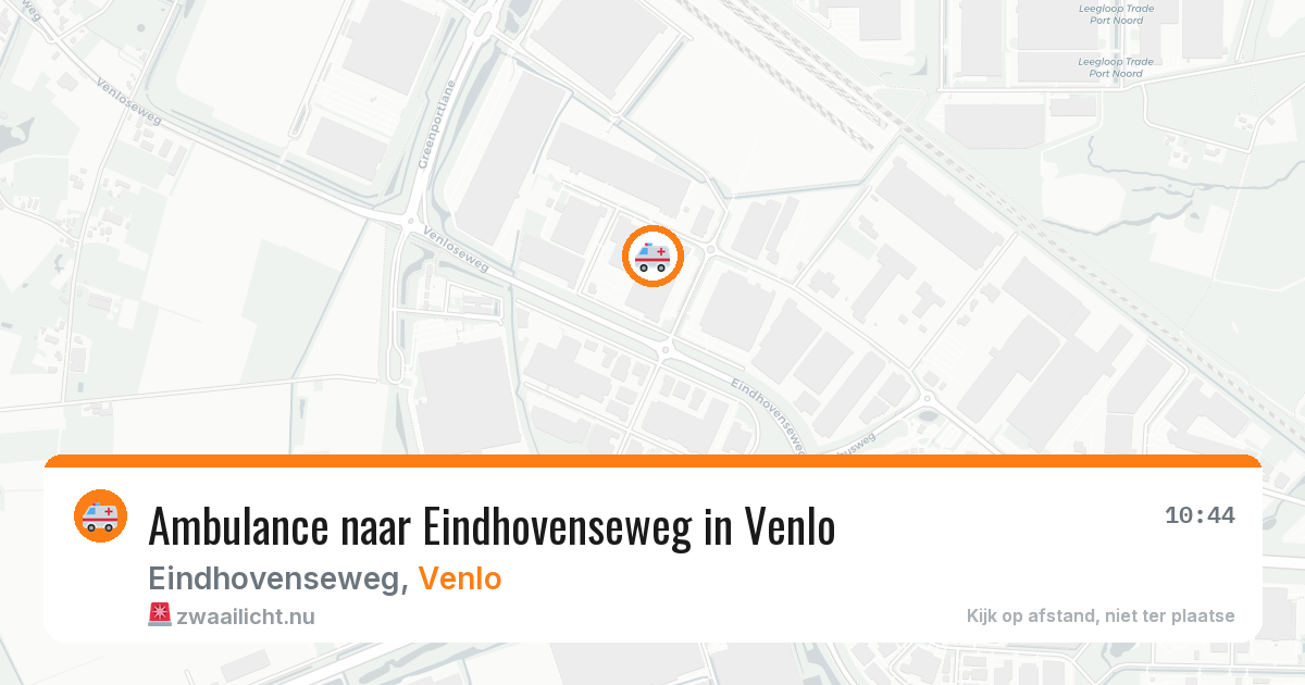 Ambulance naar Eindhovenseweg in Venlo — 18 jun 2026