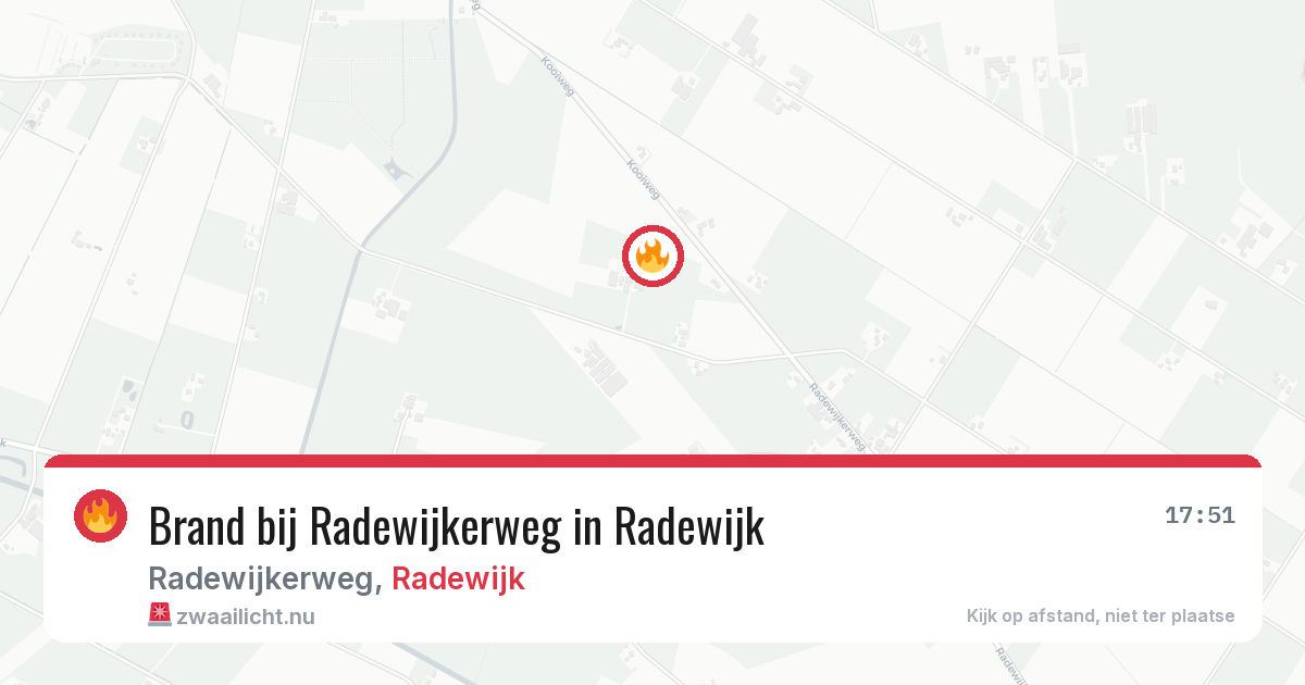 Brand bij Radewijkerweg in Radewijk — 4 feb 2026