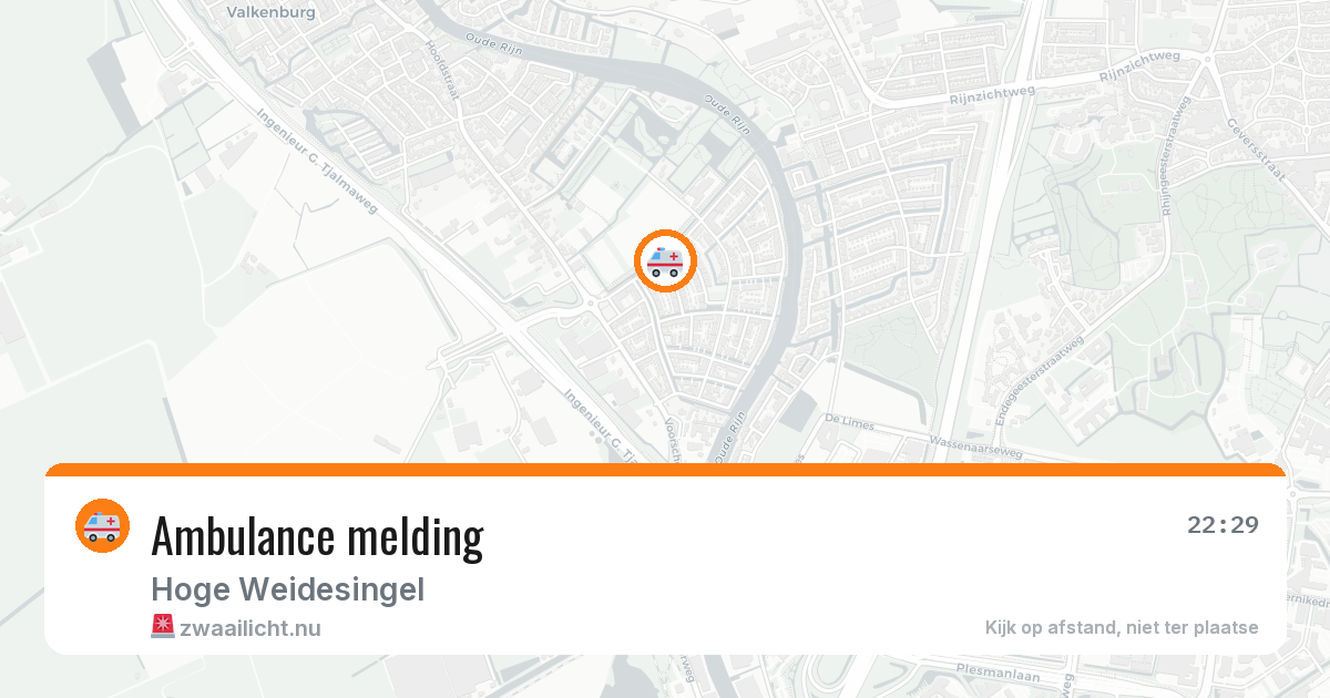 Ambulance melding — 23 jul 2026