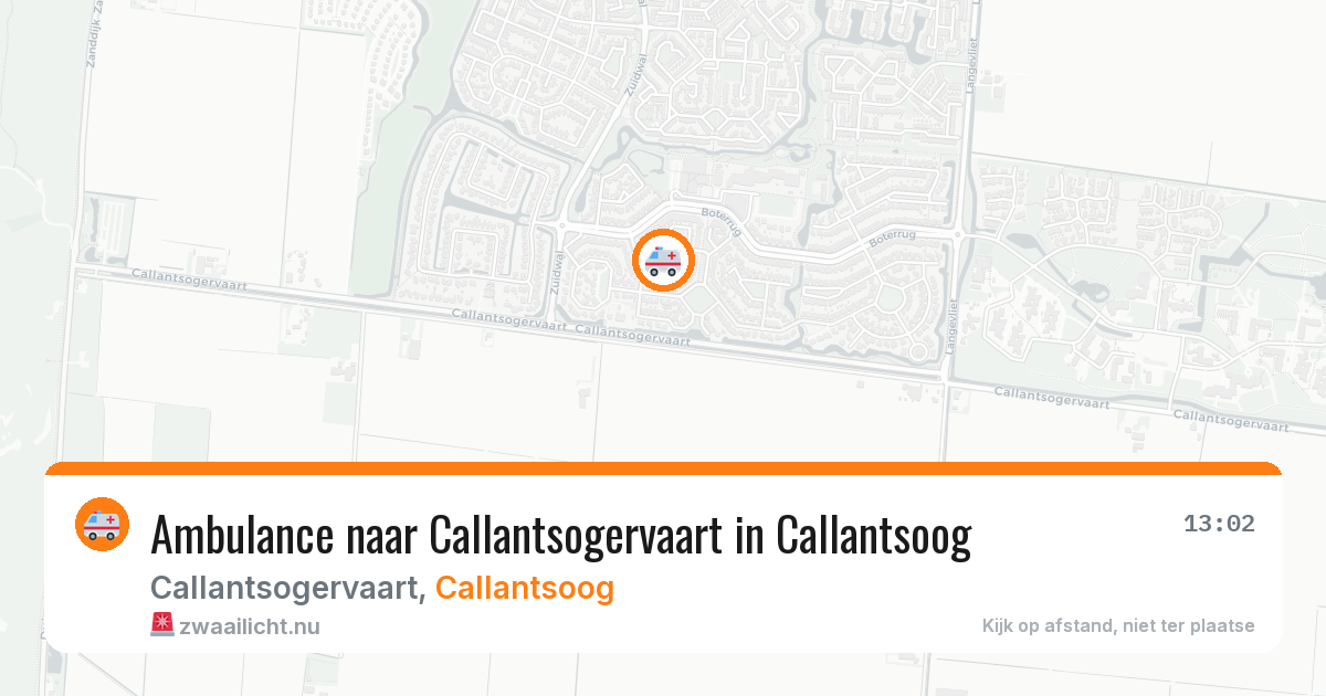 Ambulance naar Callantsogervaart in Callantsoog — 22 jul 2026
