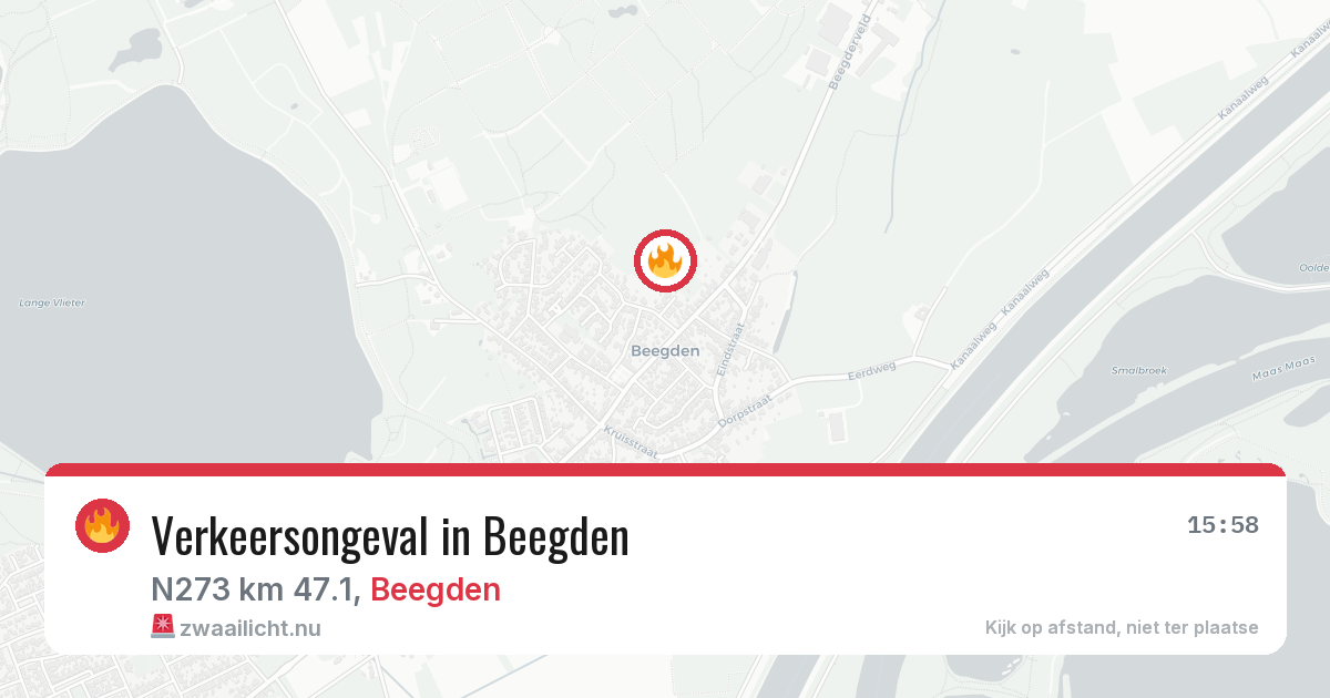 Verkeersongeval in Beegden — 4 mrt 2026
