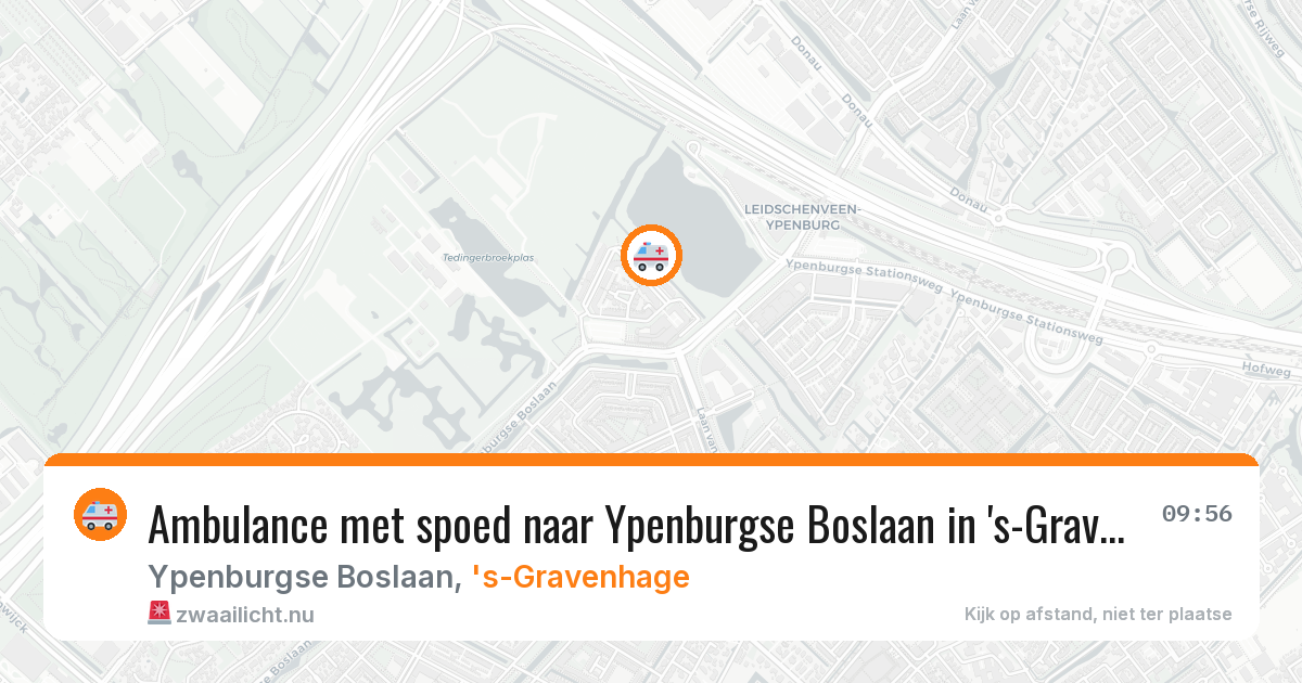 Ambulance met spoed naar Ypenburgse Boslaan in 's-Gravenhage — 28 jan 2026