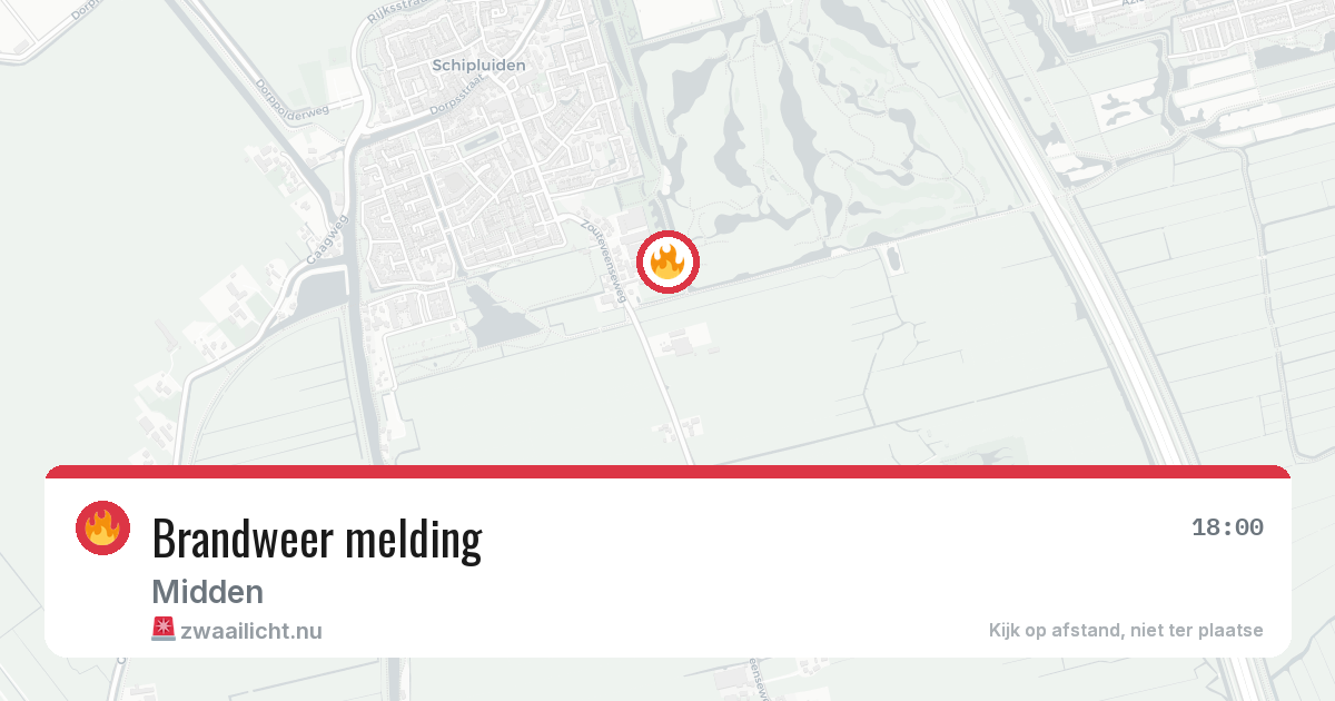 Brandweer melding — 12 mei 2026