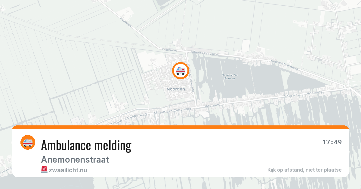 Ambulance melding — 12 feb 2026